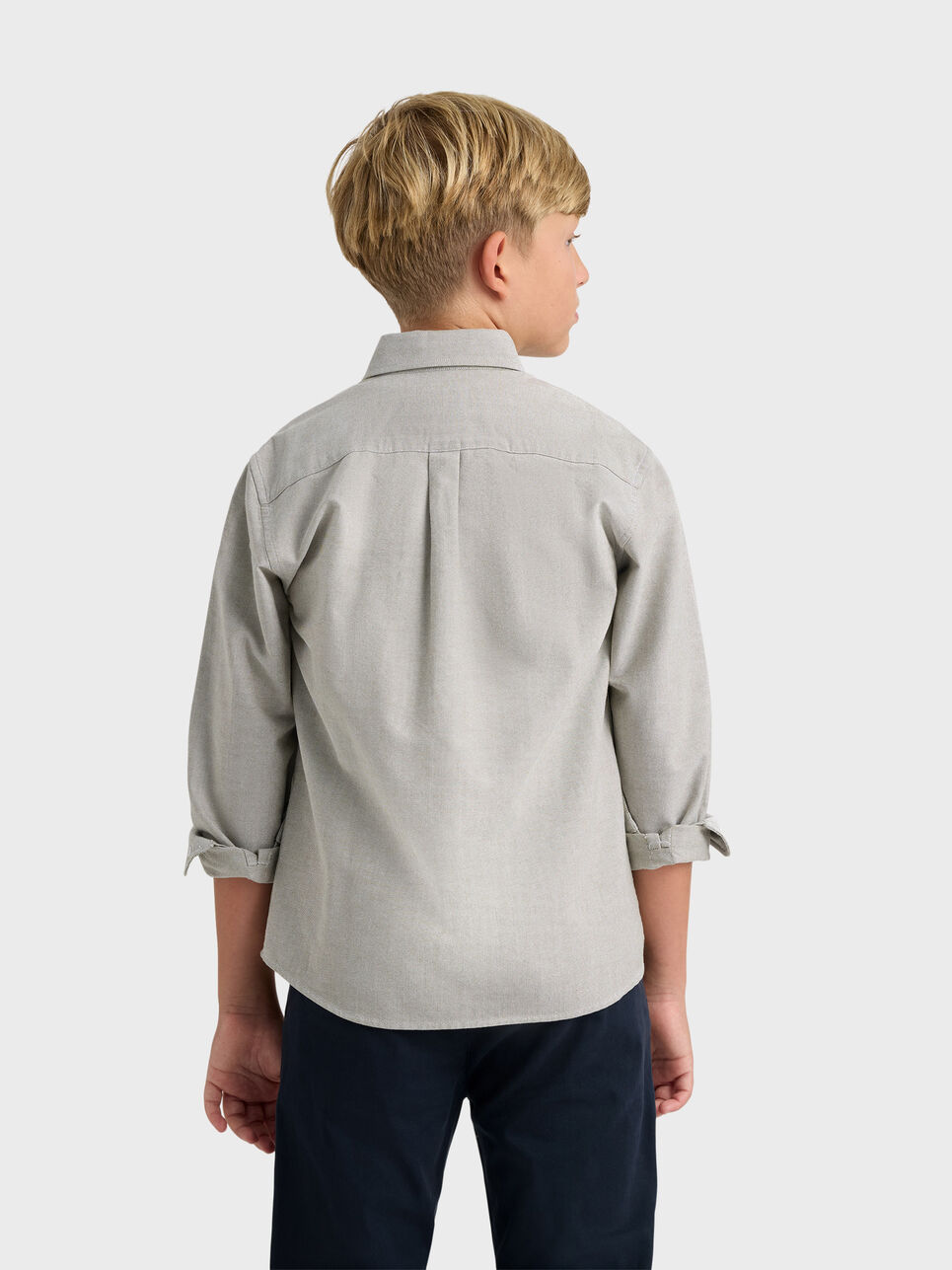CAMISA OXFORD SOLID KIDS